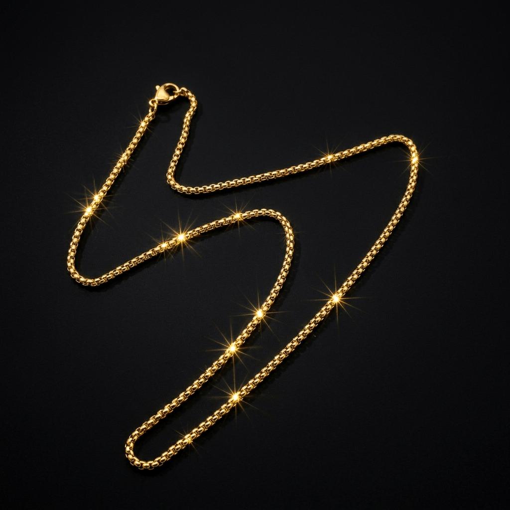 High-Quality Stainless Steel Necklace, Unisex